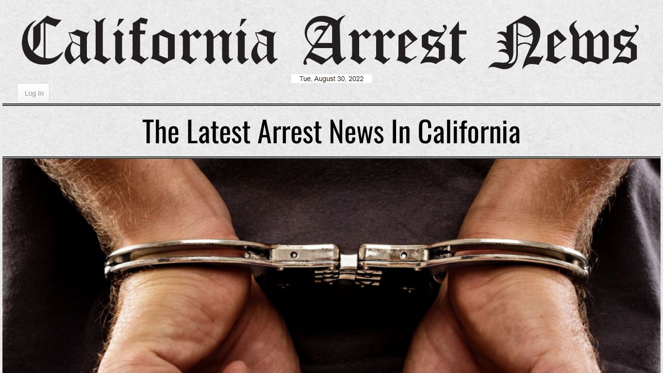 California Arrest News